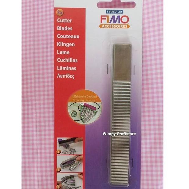 

✨BISA COD✨ FIMO CUTTER BLADE Alat Potong Polymer Clay Cutter Slice Alat Clay Craf
