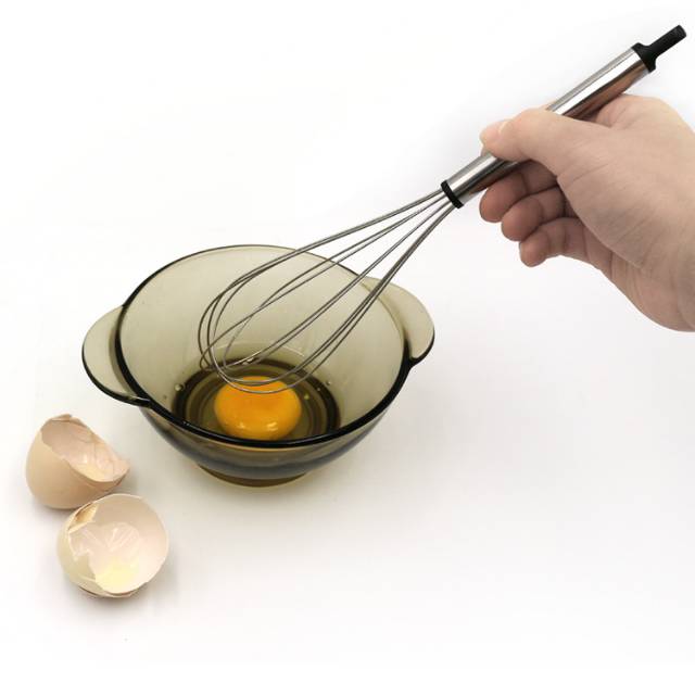 BOSJKT149 Alat Pengocok Telur Bahan Stainless Steel Model Genggam
