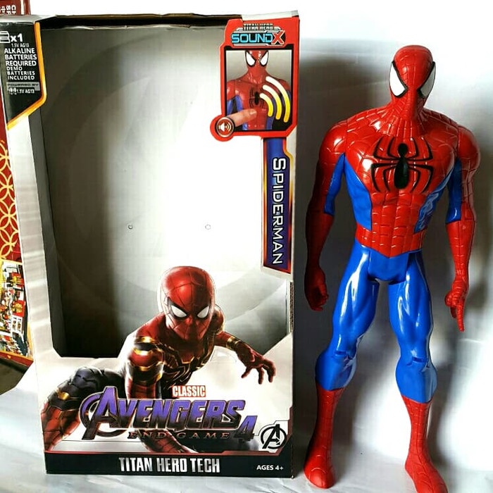 Action Figure Spiderman Titan Hero Tech andGame