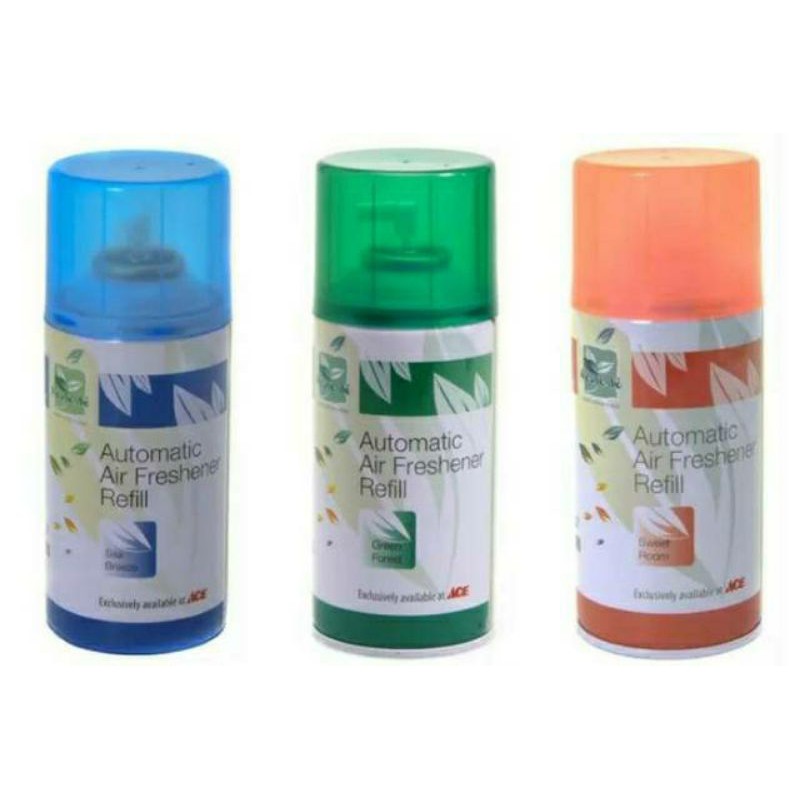 Neusense Herbaline Refill 300ml Pengharum Ruangan Otomatis Auto Air Freshener Orange Fresh Green Tea