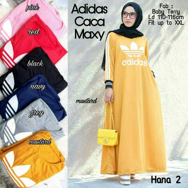 ADIDAS CACA MAXY DRESS PREMIUM HQ FAB.BABYTERRY