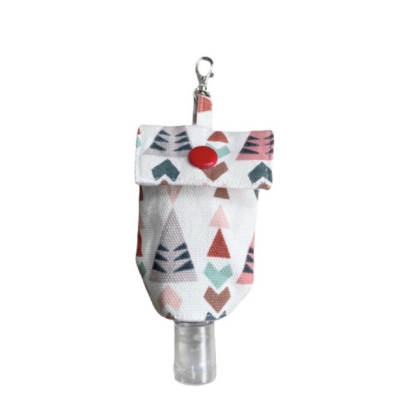 pouch hand sanitizer kanvas motif