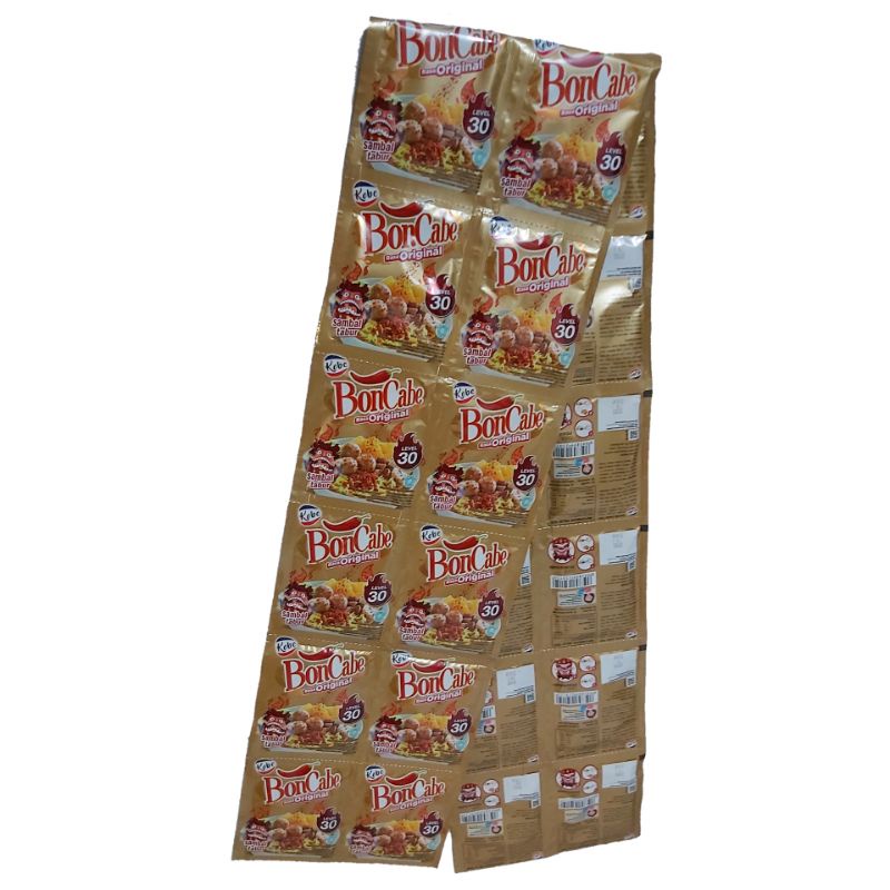 

Sambal Tabur Boncabe Hot Level 30 Rencengan 24pcs Kobe Rencengan