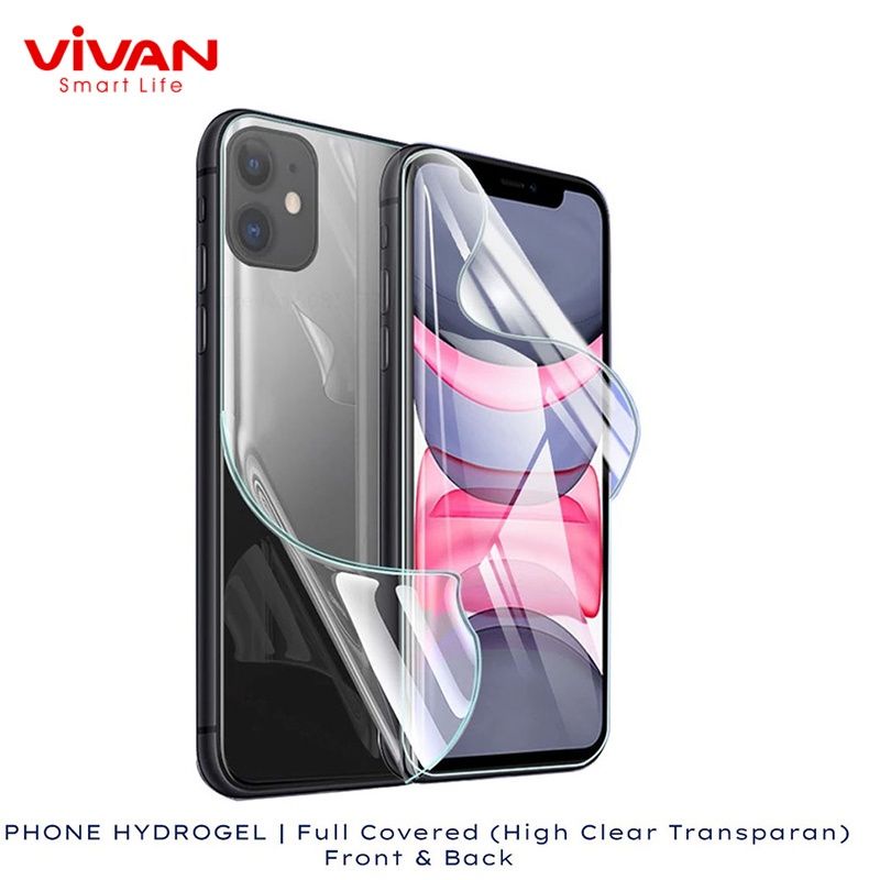 Vivan Antigores Hydrogel, Anti-Blue Light, Anti-Glare Screen Protector Anti Gores Custom