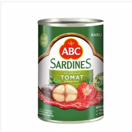 

ABC Sarden Saus Tomat 425 g