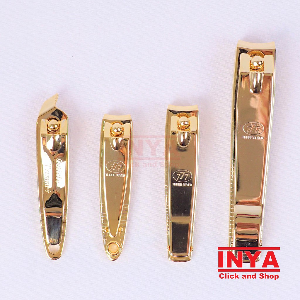 GUNTING KUKU MIRING 777 CT-118G ORIGINAL - MADE IN KOREA STAINLESS NAIL CLIPPER - BOX isi 12 pcs