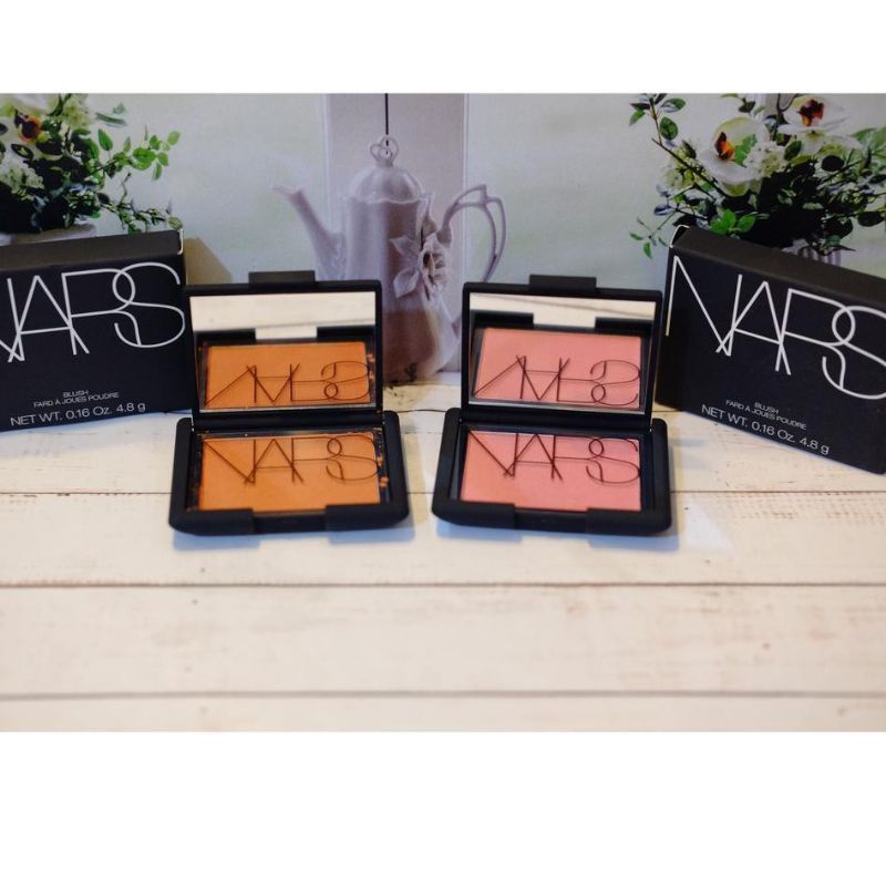 READY STOCK NARS blush on Orgasm & Taj Mahal FULL SIZE .8Gram