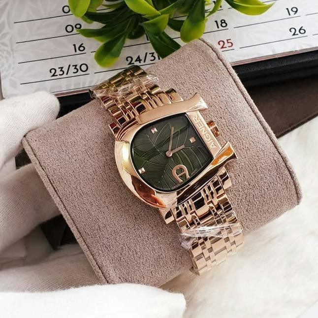 ♋¥ Jam Tangan Wanita Aigner A1800 Original Bm ♑