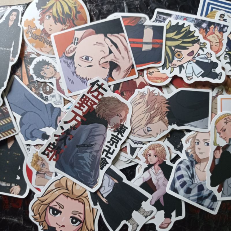 

Stiker Anime Tokyo Revengers Geng Touman Anti Air