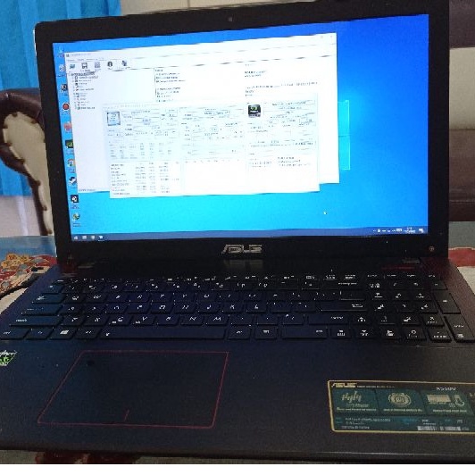 Asus X550VX. laptop gaming core i7 6700HQ ram 8gb hdd 500gb. nvidia gtx950m