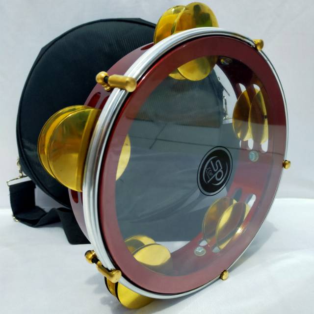 RIQ REBANA ALAT MUSIK /HADROH TAMBORINE 83/4 mika Seif percussion