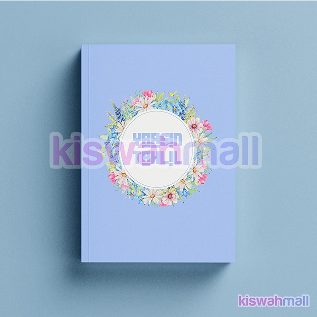 Buku Yasin Murah Soft Cover Biru Muda 128 Halaman