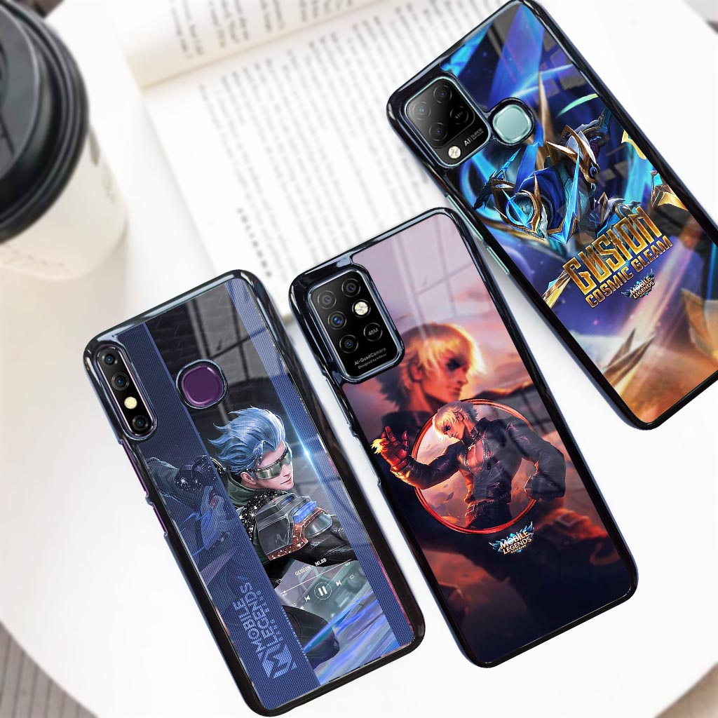 (F49) Case glossy Infinix Smart 4 5 S5 Hot 8 9 10 11 PLAY 10S Note 7 8 10 Pro - Casing Hp ML Mobile 