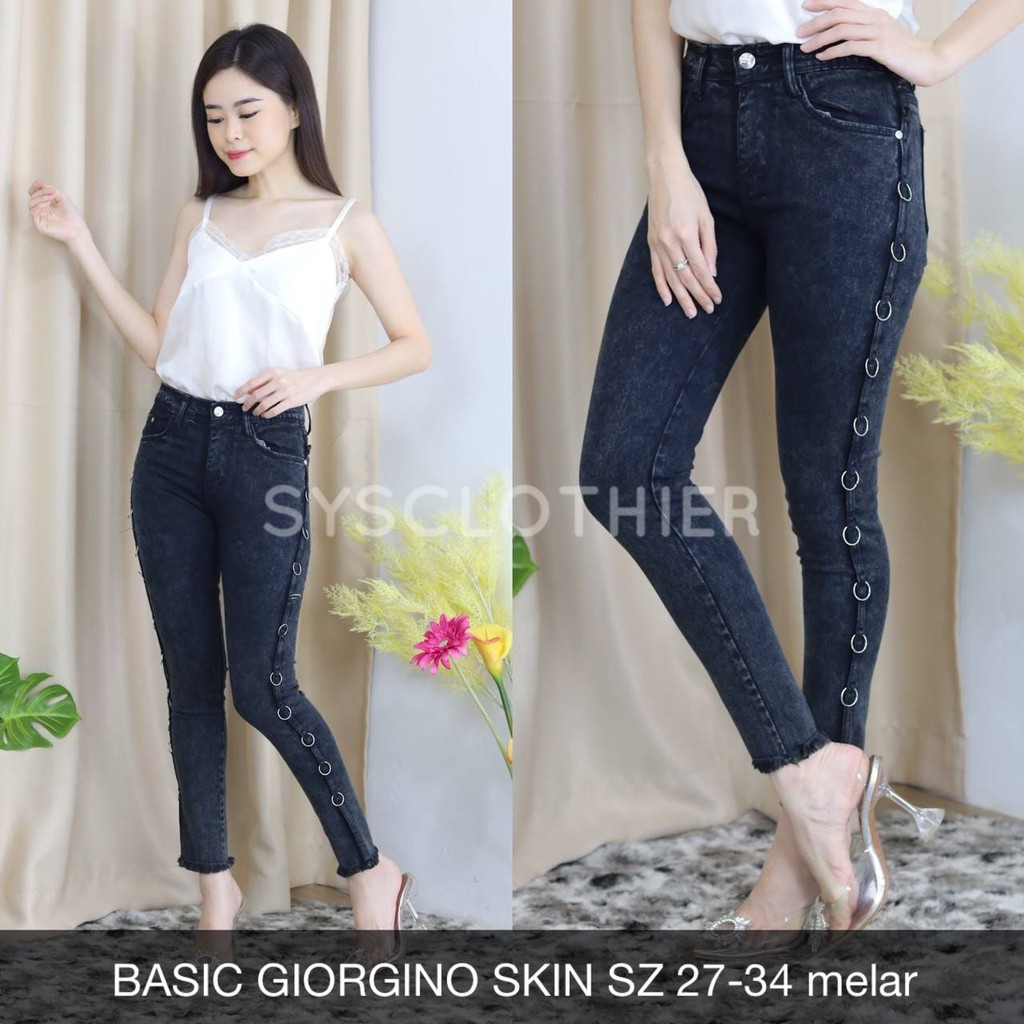 CELANA JEANS WANITA GIORGINO SKIN JEANS PREMIUM