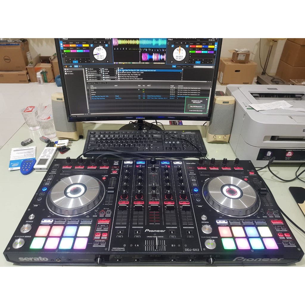 Alat Dj Pioneer Ddj Sx2 Free Software Serato Dj Pro Full Support Dvs Untuk Controller Dj Ddj Sx 2 Shopee Indonesia