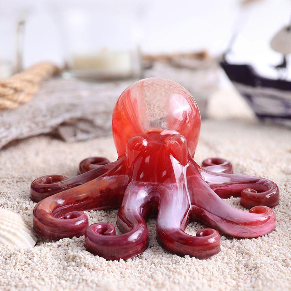 R-flower Ocean Octopus Silicone Mold Cetakan Tanah Liat Epoxy Hadiah Xmas Casting Mold