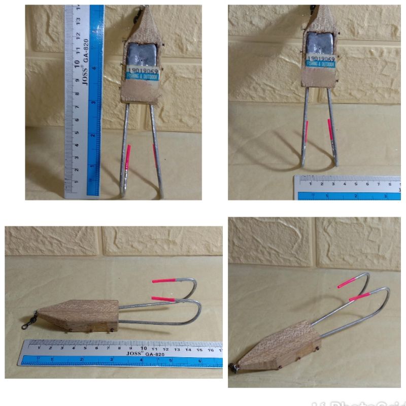 Jangkar ikan Laut double hooks