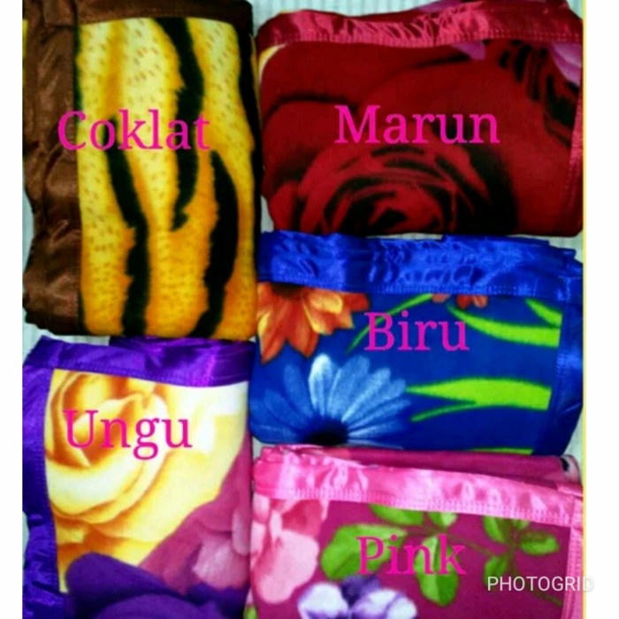 Selimut Dewasa Selimut Rosanna - Selimut Motif - Selimut tidur - selimut bulu(Y0G1) Selimut Dewasa K