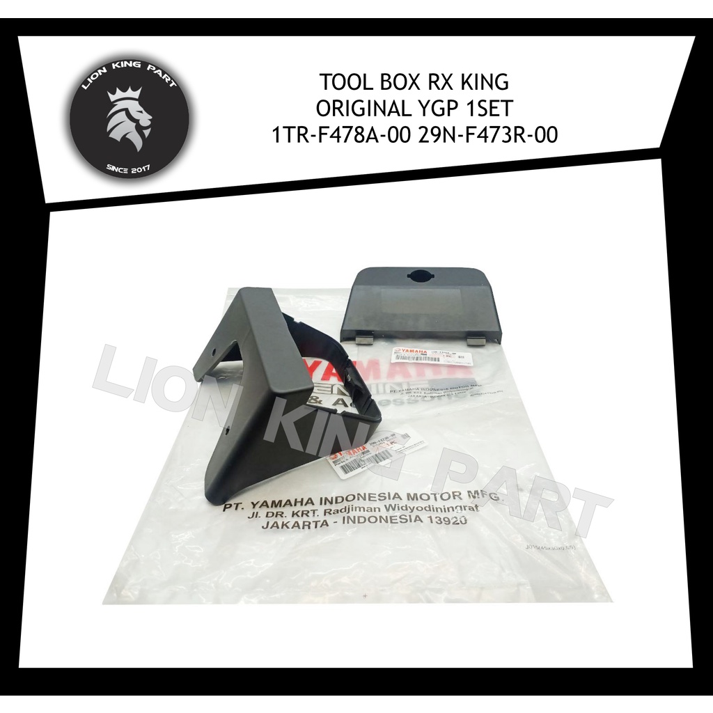 TOOL BOX RX KING RXKING ORIGINAL YGP 1SET 1TR-F478A-00 29N-F473R-00