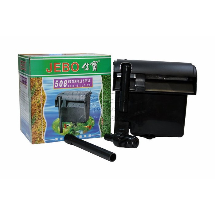 JEBO 508 10 W Besar Filter Gantung Hang On Aquarium Akuarium