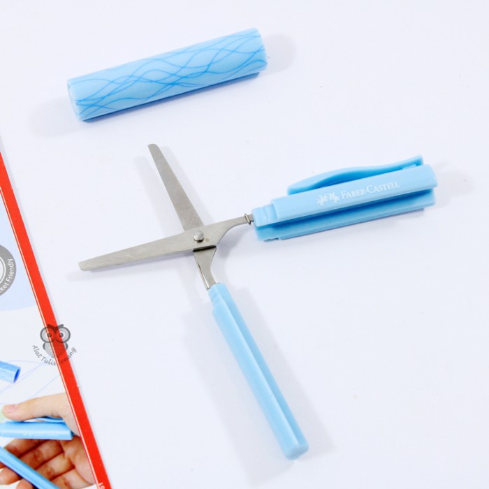

Gunting Lipat/ Pocket Scissors Faber Castell
