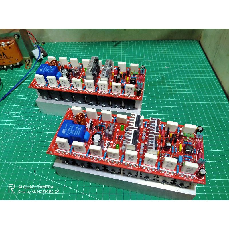 KIT POWER AMPLIFIER  SOCL  506 TEF PRO 8 SET FINAL LENGKAP 