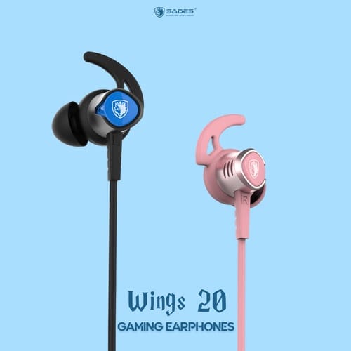 C_    EARPHONE SADES WING 20 NEW PRODUK SA-606