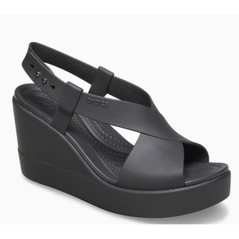 CROCS BROOKLYN TALI II BROOKLYN TALI SILANG WEDGES Women's sandals