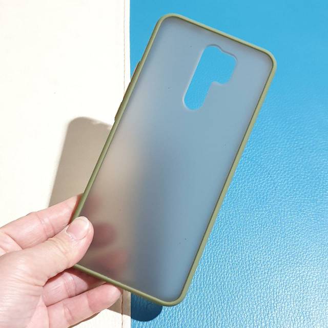 YKCS 0394 XIAOMI REDMI9 soft case back silikon HP REDMI 9 polos mika matte dove hitam navy hijau tua