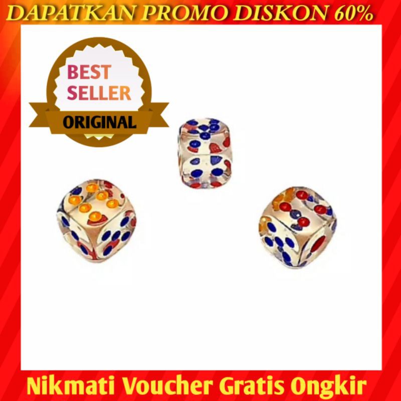 Dadu plastik transparant Dadu dadu kuat dadu alat dadu dadu kotak dadi bagus dadu bening