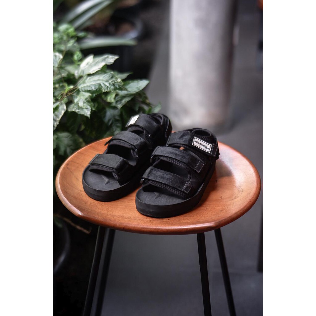 SANDAL KASUAL PRIA WANITA VOLKERFOOTWEAR ARTIKEL MESTPO FULLBLACK