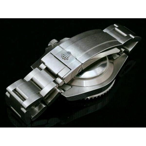 best produk Jam Tangan Pria Rolex Submariner Super date Dial black Swiss Made Ring Ceramic