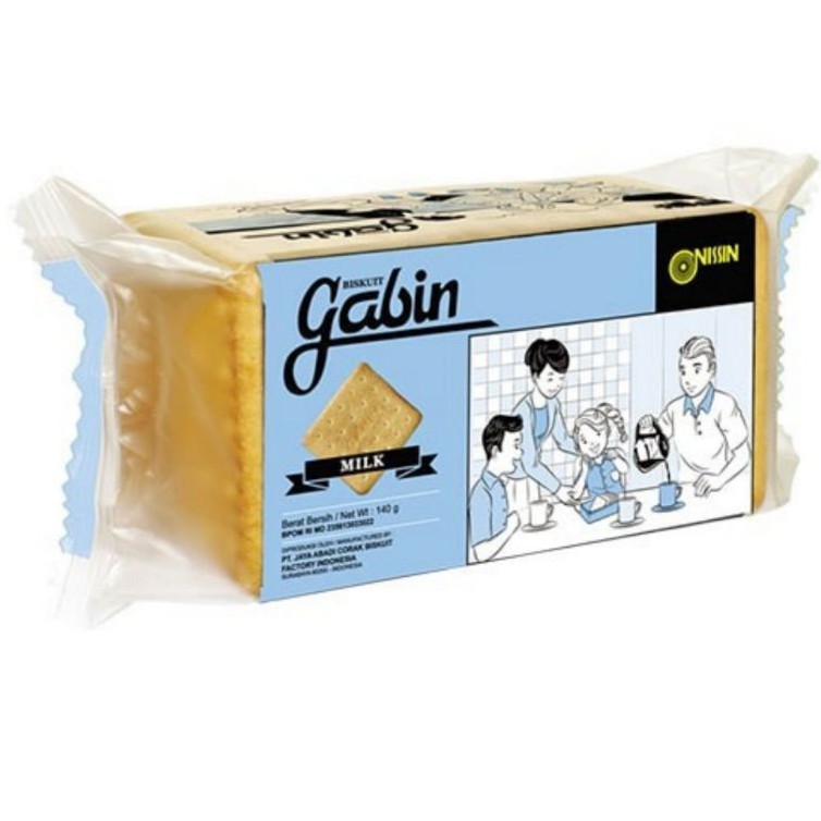 

NISSIN GABIN MILK / BISKUIT GABIN SUSU