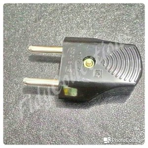 STEKER LISTRIK HITAM BROCO