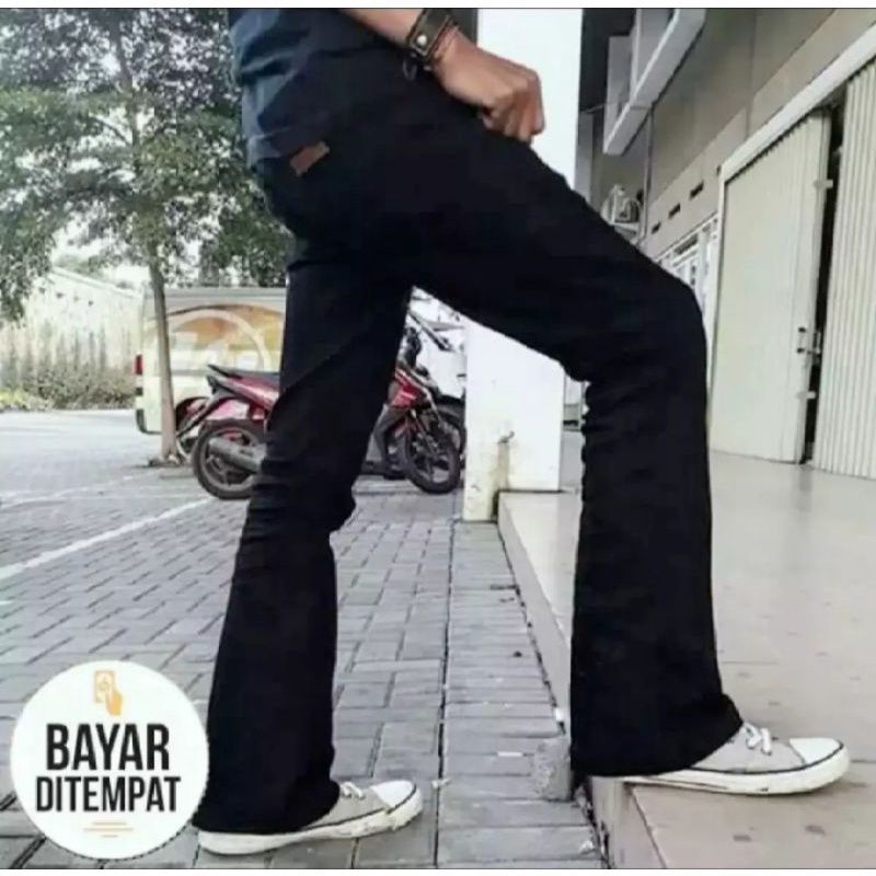 celana jeans pria panjang celana cutbray pria cutbray jeans panjang