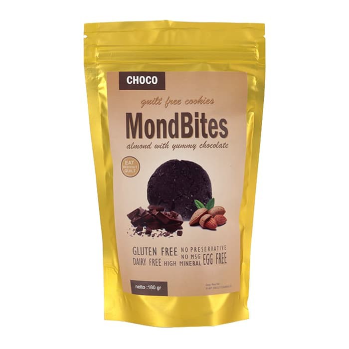 

MondBites Choco 180gr Gluten free Kue kering