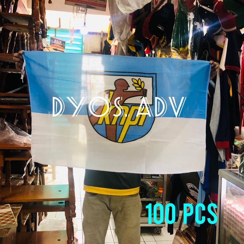 Bendera KNPI sablon 60x90 cm (100pcs)