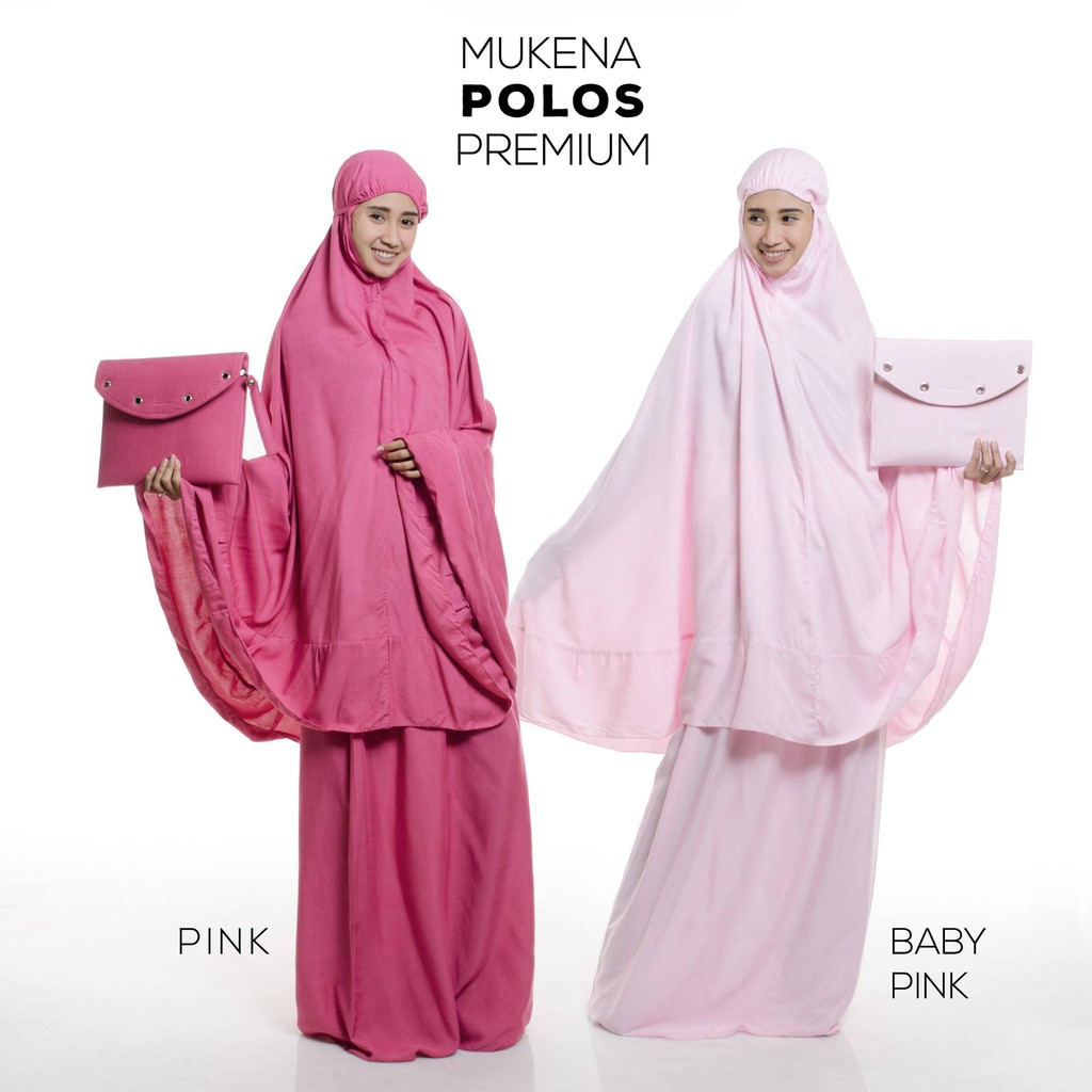 Mukena Dewasa Bali  Polos Premium (BEST SELLER)