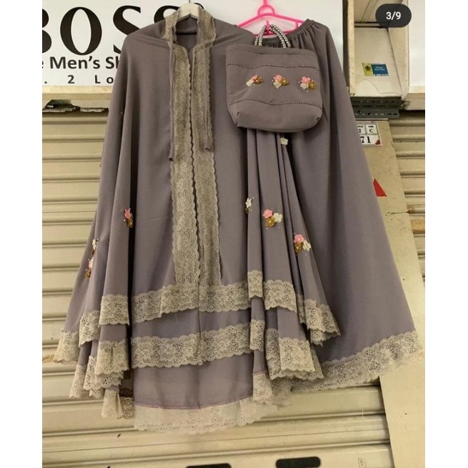 mukenah renda PREMIUM