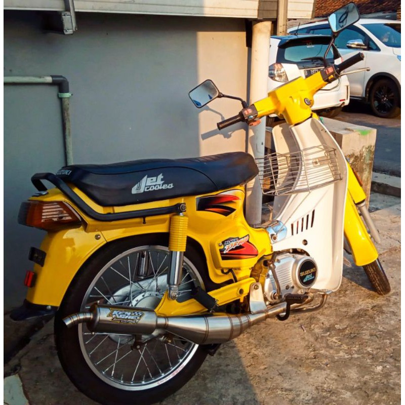 Knalpot racing bravo rc100 rc80 kensae pro exhaust