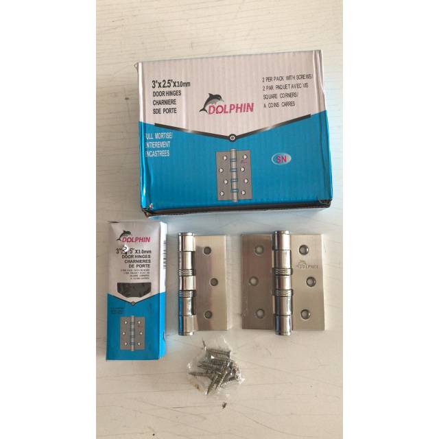 Engsel besi dolphin 3"