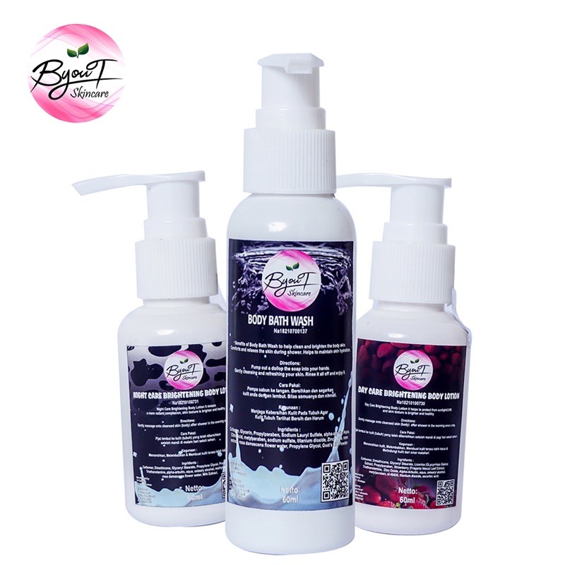 Etalase RESELLER perawatan tubuh day care night care brightening body lotion body bath wash bpom