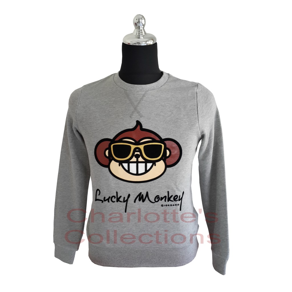 Sweater casual wanita dengan character - Giordano