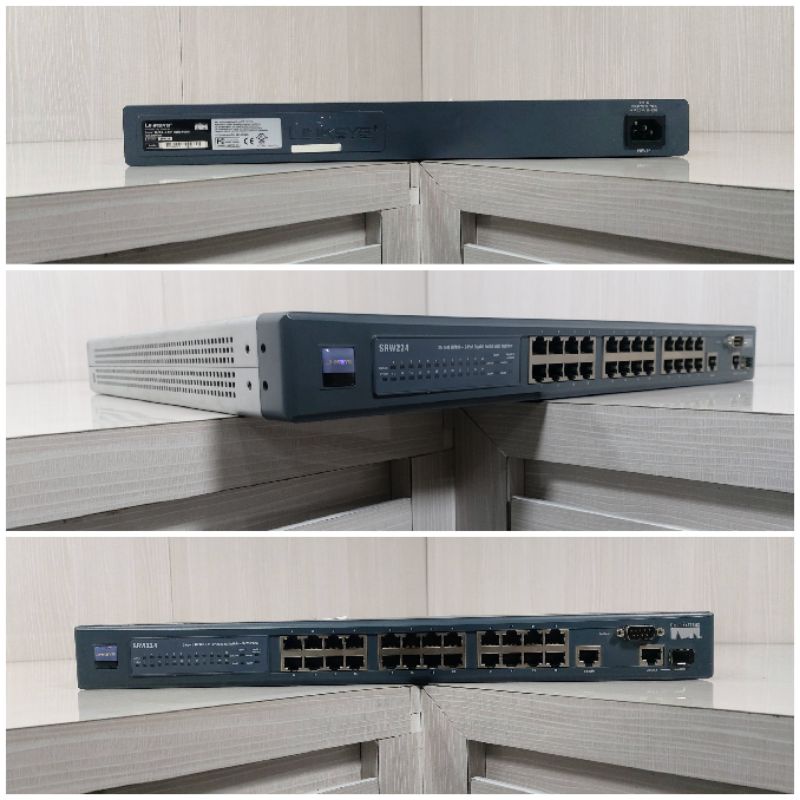 Switch Cisco Linksys 24port  SRW224