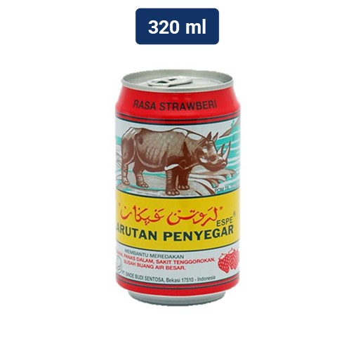 

Larutan Penyegar Cap Badak Espe Rasa Strawberry 320 ml