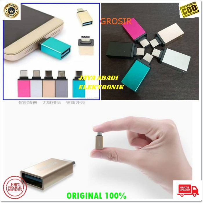 J216 OTG TIPE C TYPE C USB CONVERTER FLASH DISC ADAPTER KONEKTOR CONNECTOR SAMBUNGAN ON THE GO BISA SEGALA HANDPHONE YANG MENGGUNAKAN POT TYPE C DAPAT MENGHUBUNGKAN SMARPON DENGAN PERANGKAT BERBASIS USB YANG MENDUKUNG PENGGUNAAN OTG