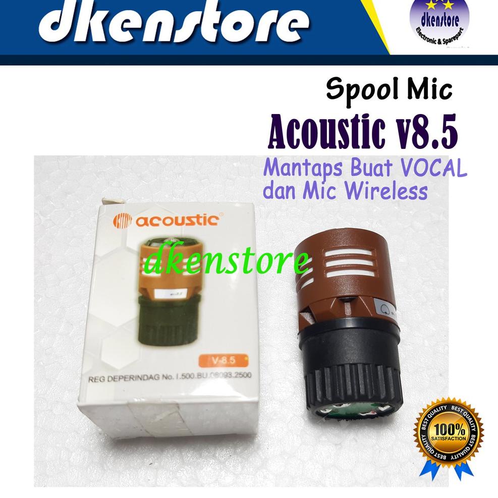 Paling Diminati.. Spool Mic Acoustic V8.5 Sensitif Bagus vocal dan mic wireless 00