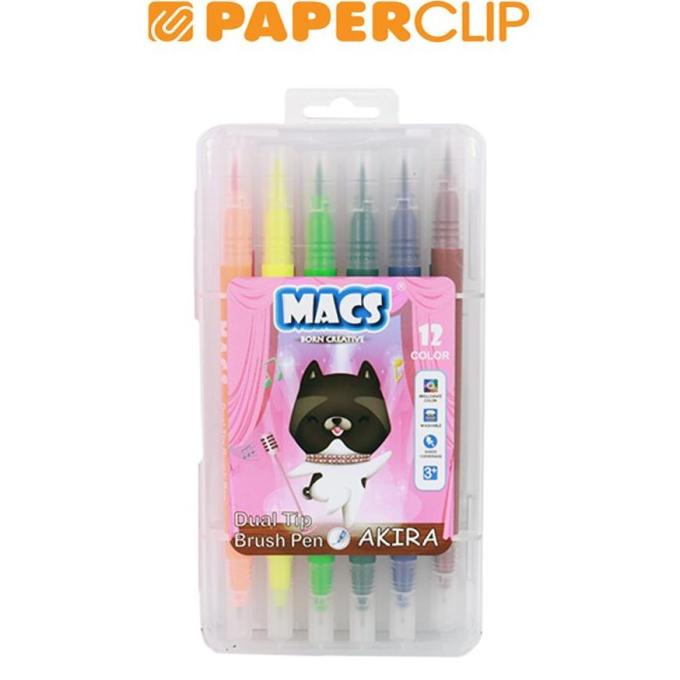 

SPIDOL MACS 18112 12 COLORS DUAL TIP