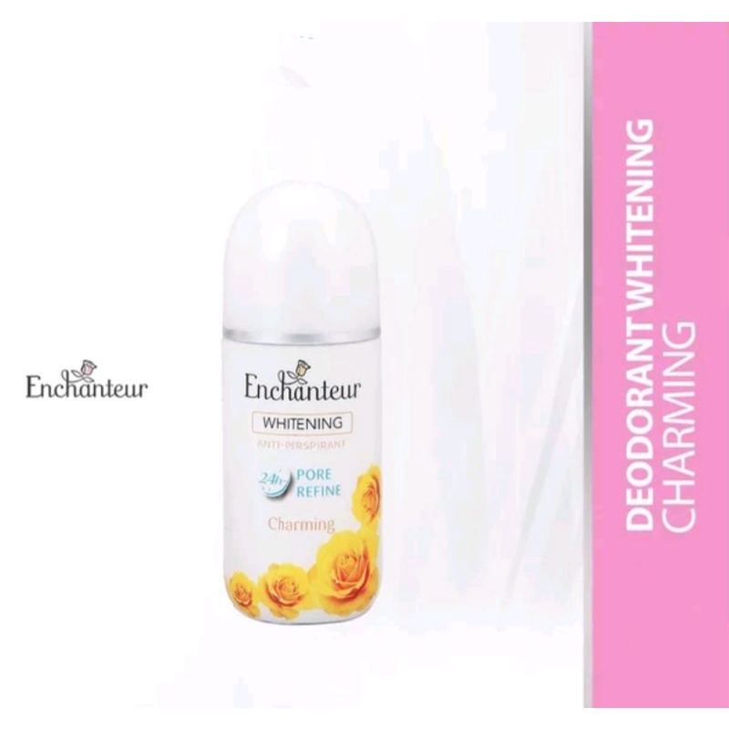 ENCHANTEUR ROLL ON DEODORANT WHITENING CHARMING 40ml