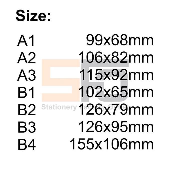 

[KODE PRODUK JI9AB6092] ID Card Mika Big B2 126mm x 79mm (Name Tag / Glue Card / Card Holder)